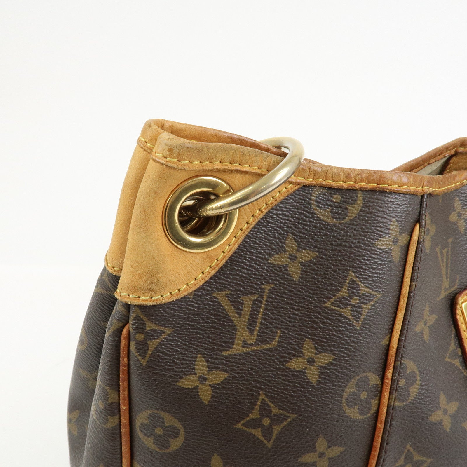 Louis Vuitton Monogram Galliera PM Shoulder Bag Brown M56382