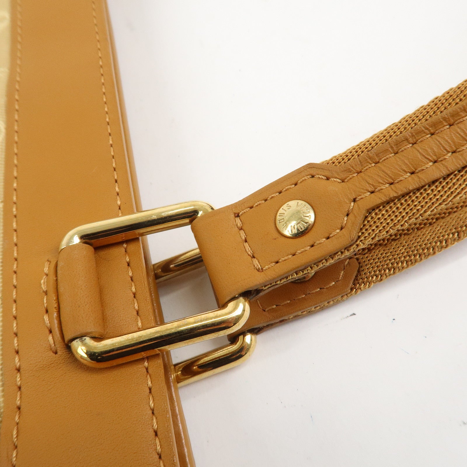 Louis Vuitton Monogram Mini Lucille PM Hand Bag Beige M92684