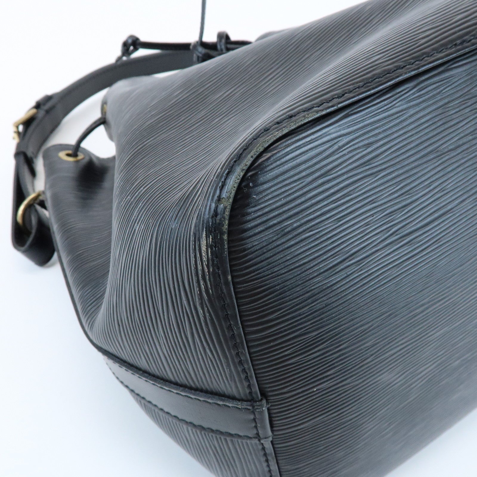 Louis Vuitton Epi Petit Noe Shoulder Bag Noir Black M59012