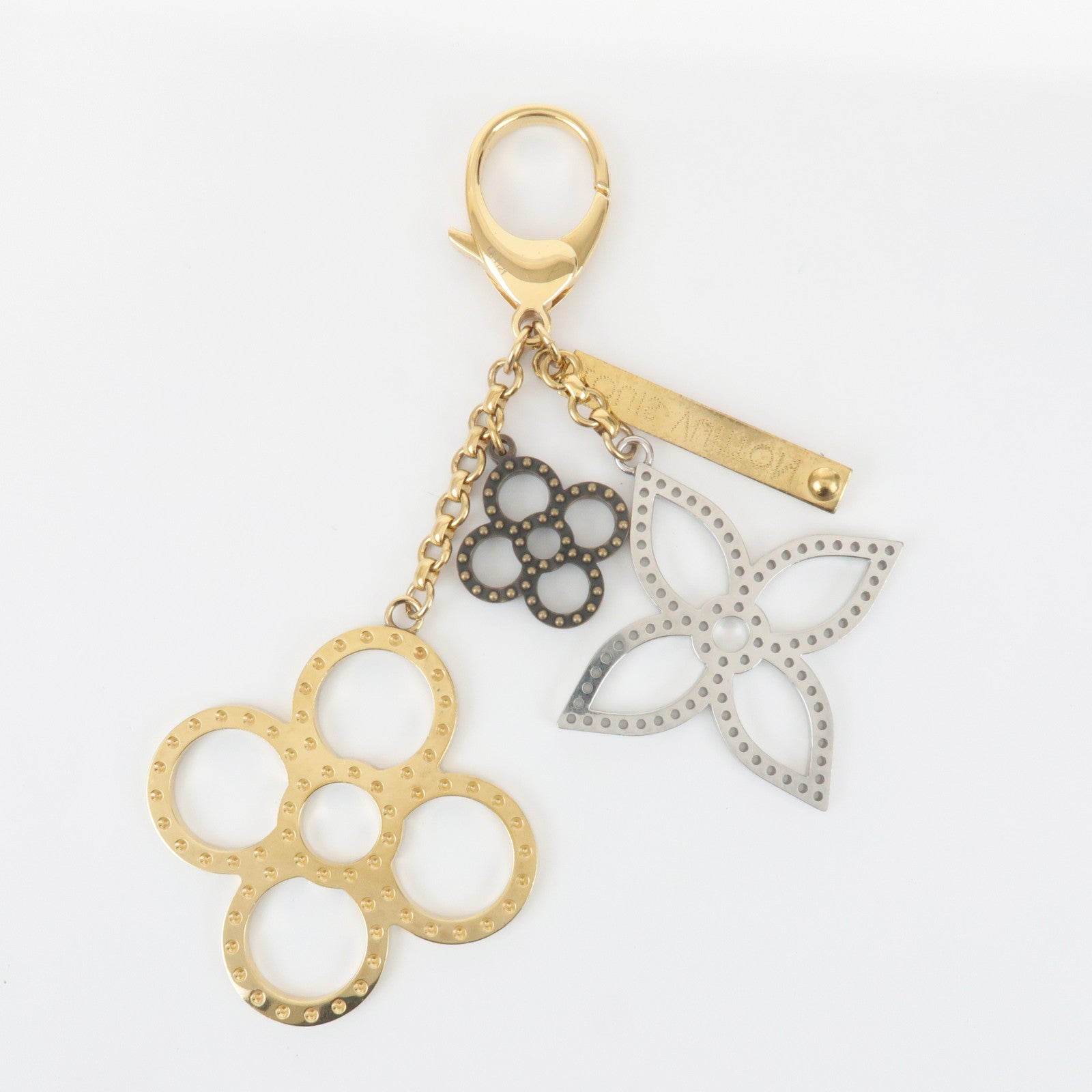 Louis Vuitton Monogram Flower Bijoux Sac Tapage Bag Charm M66350 Used