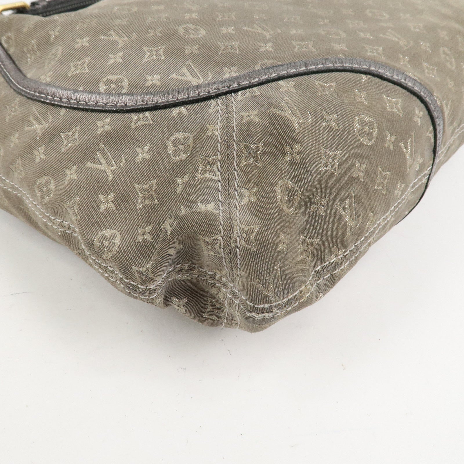 Louis Vuitton Monogram Mini Lin Manon MM ShoulderBag Platine M95618