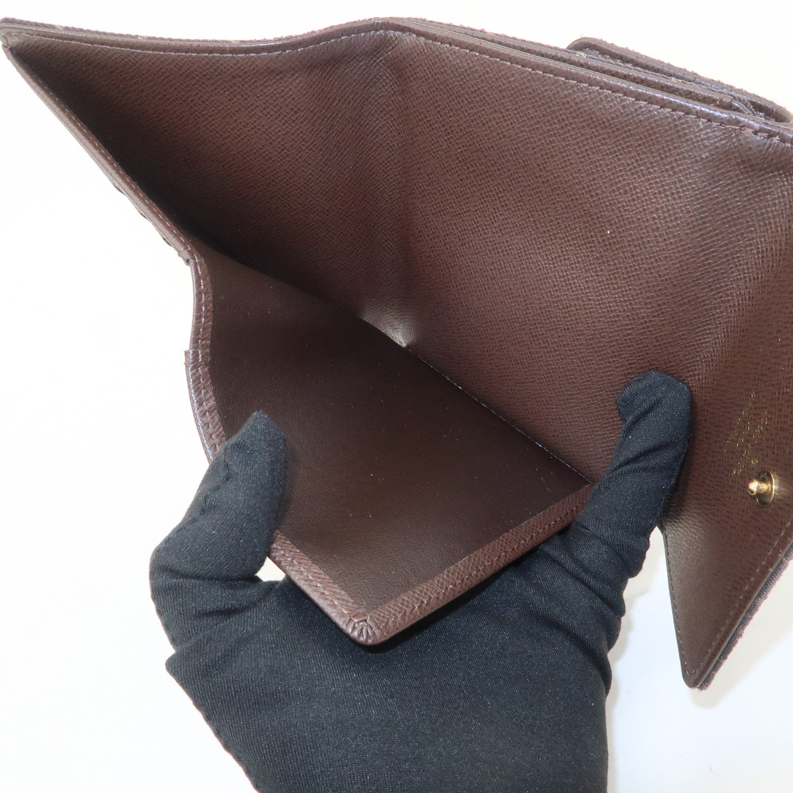 Louis Vuitton Monogram Mini Lin Portefeuille Elise Wallet M95233