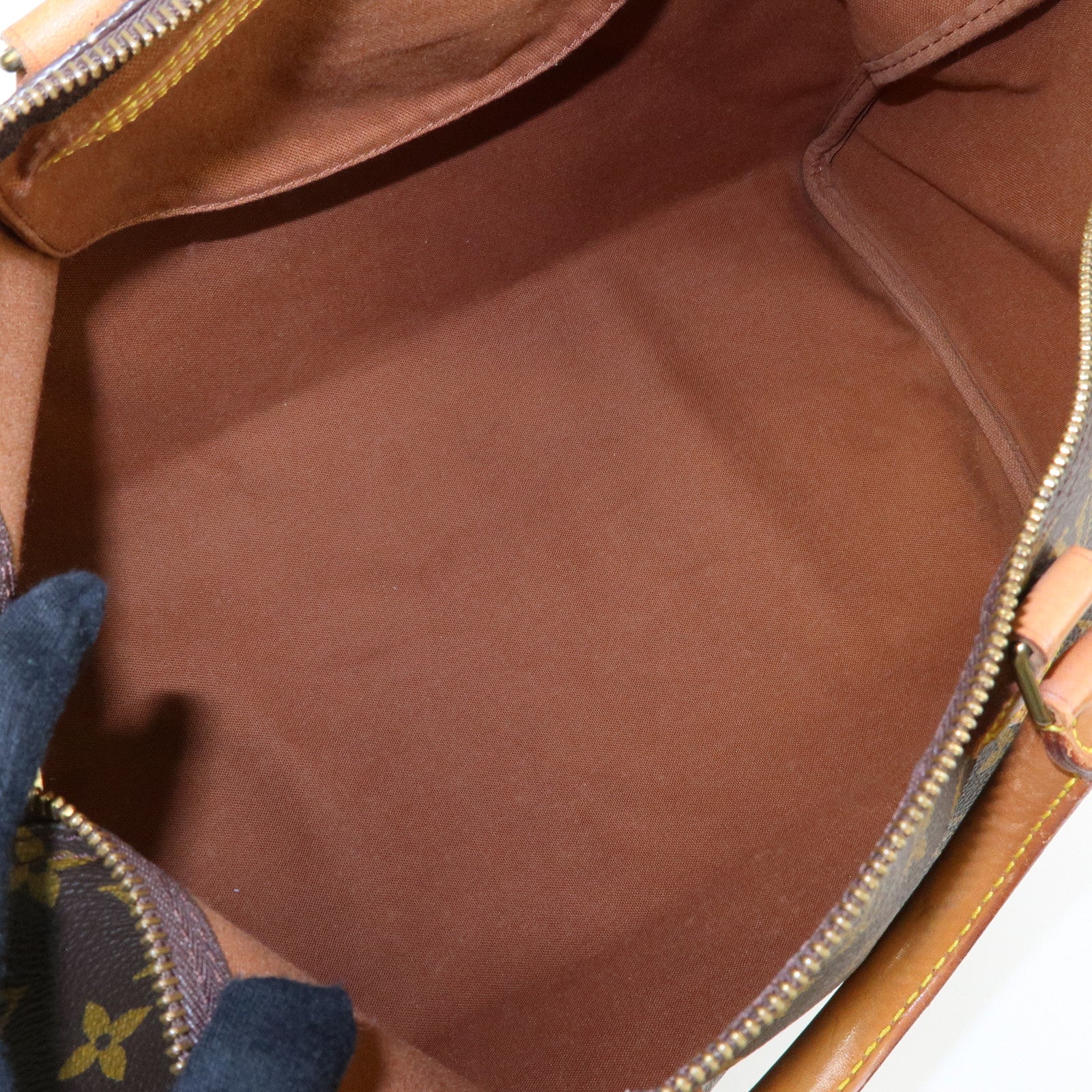 Louis Vuitton Monogram Speedy 40 Hand Bag Boston Bag Brown M41522