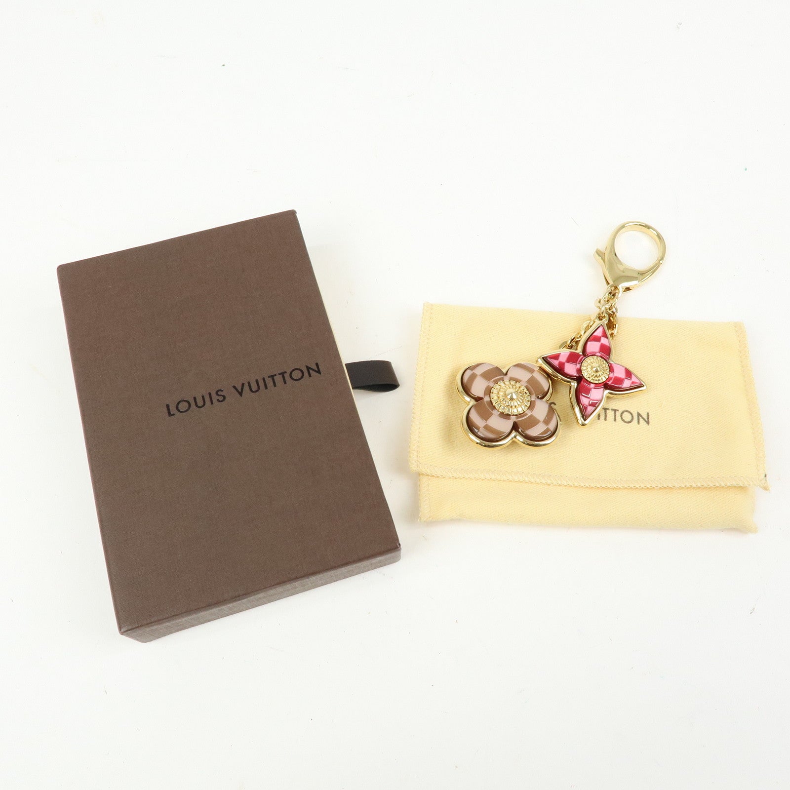 Louis Vuitton Bijou Sac Mosaique Bag Charm Key Chain M66882