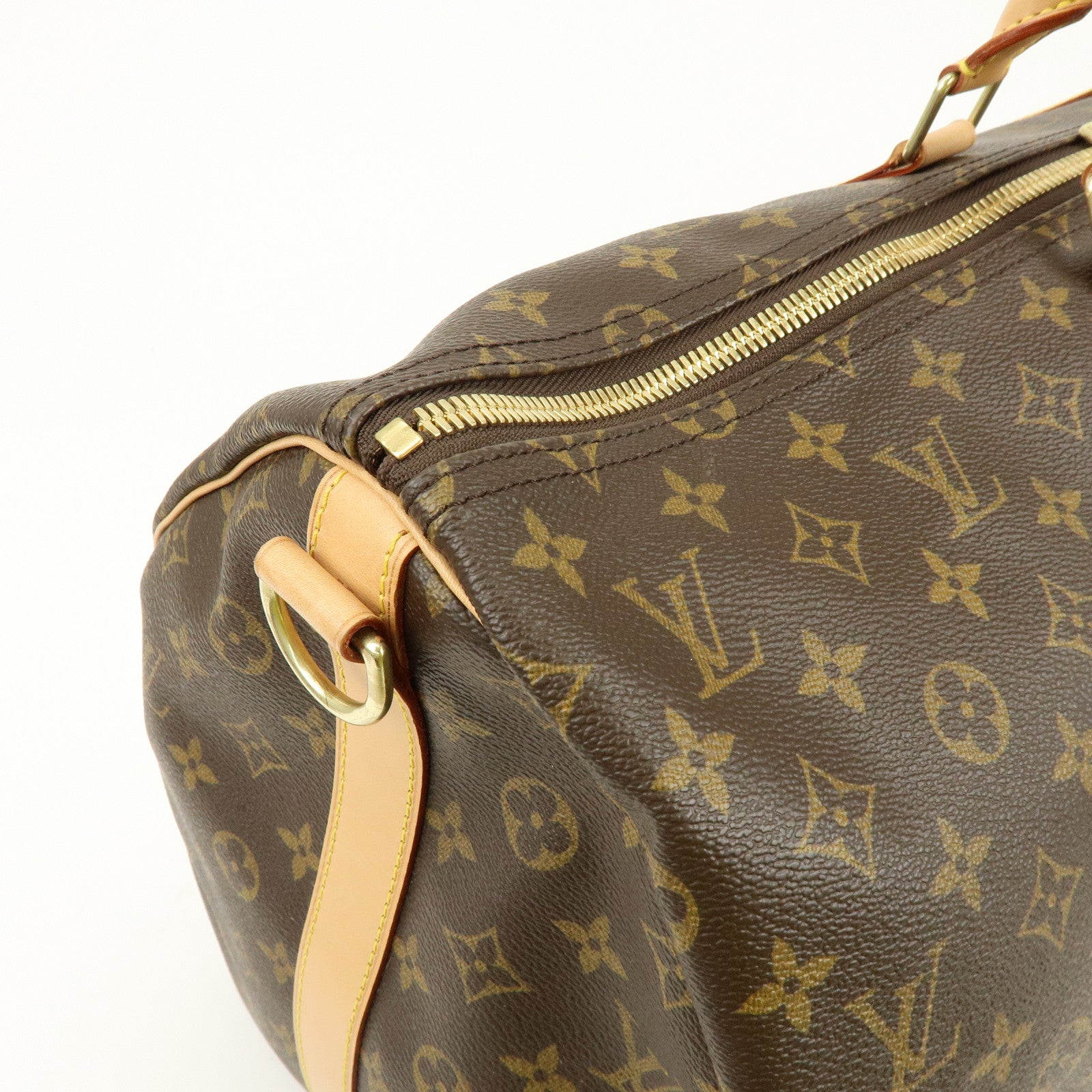 Louis Vuitton Monogram Keep All Bandouliere 55 Boston Bag M41414