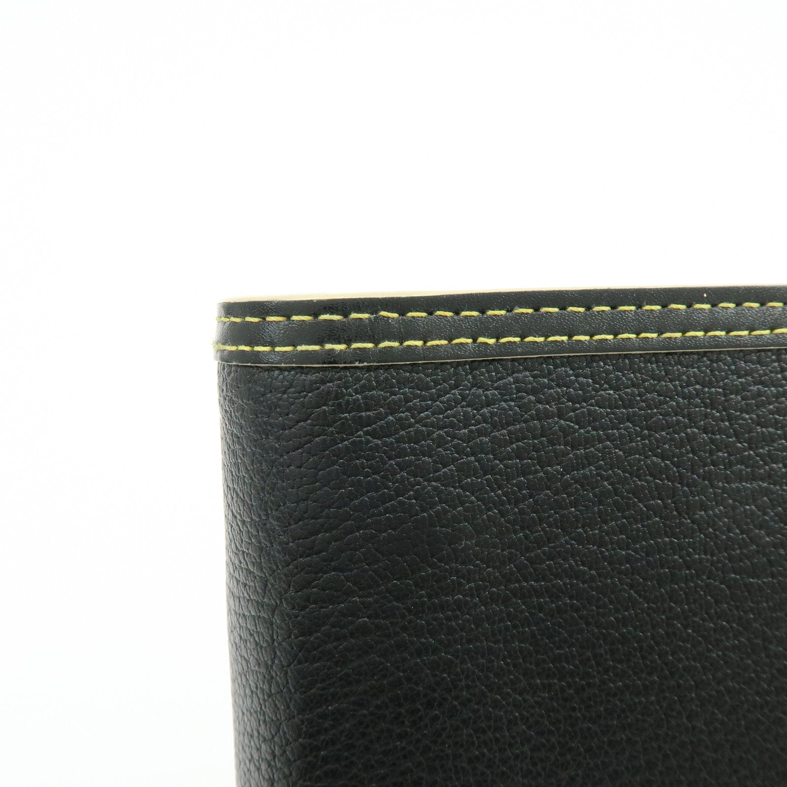 Louis Vuitton Suhari Leather Agenda MM Planner Cover Noir R20884