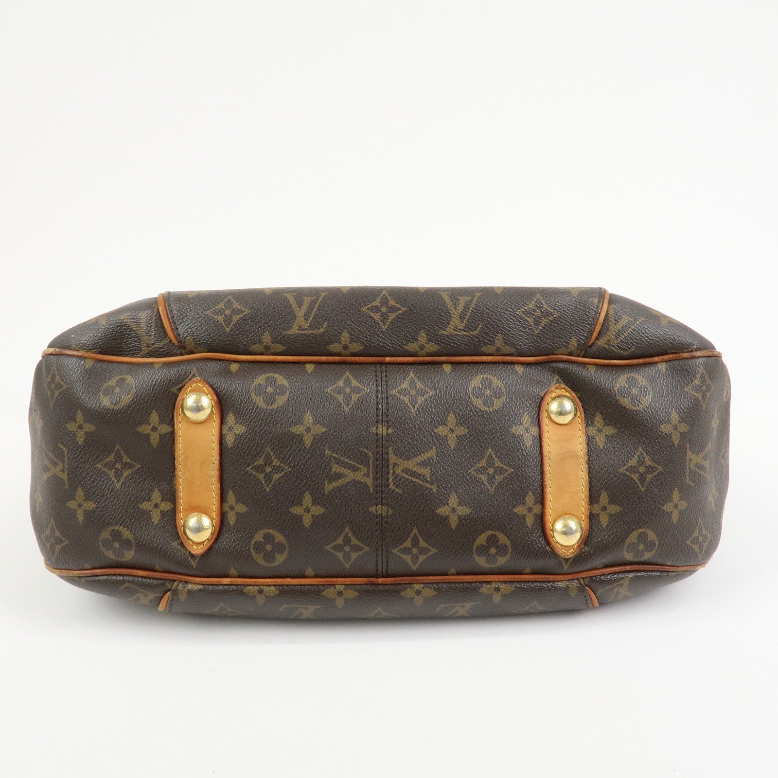 Louis Vuitton Monogram Galliera PM Shoulder Bag Brown M56382