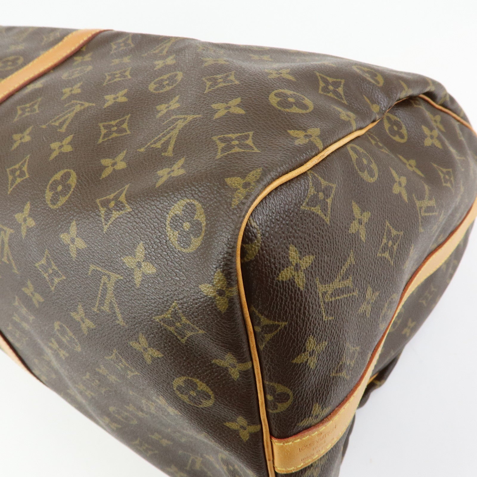 Louis Vuitton Monogram Keep All Bandouliere 60 Boston Bag M41412