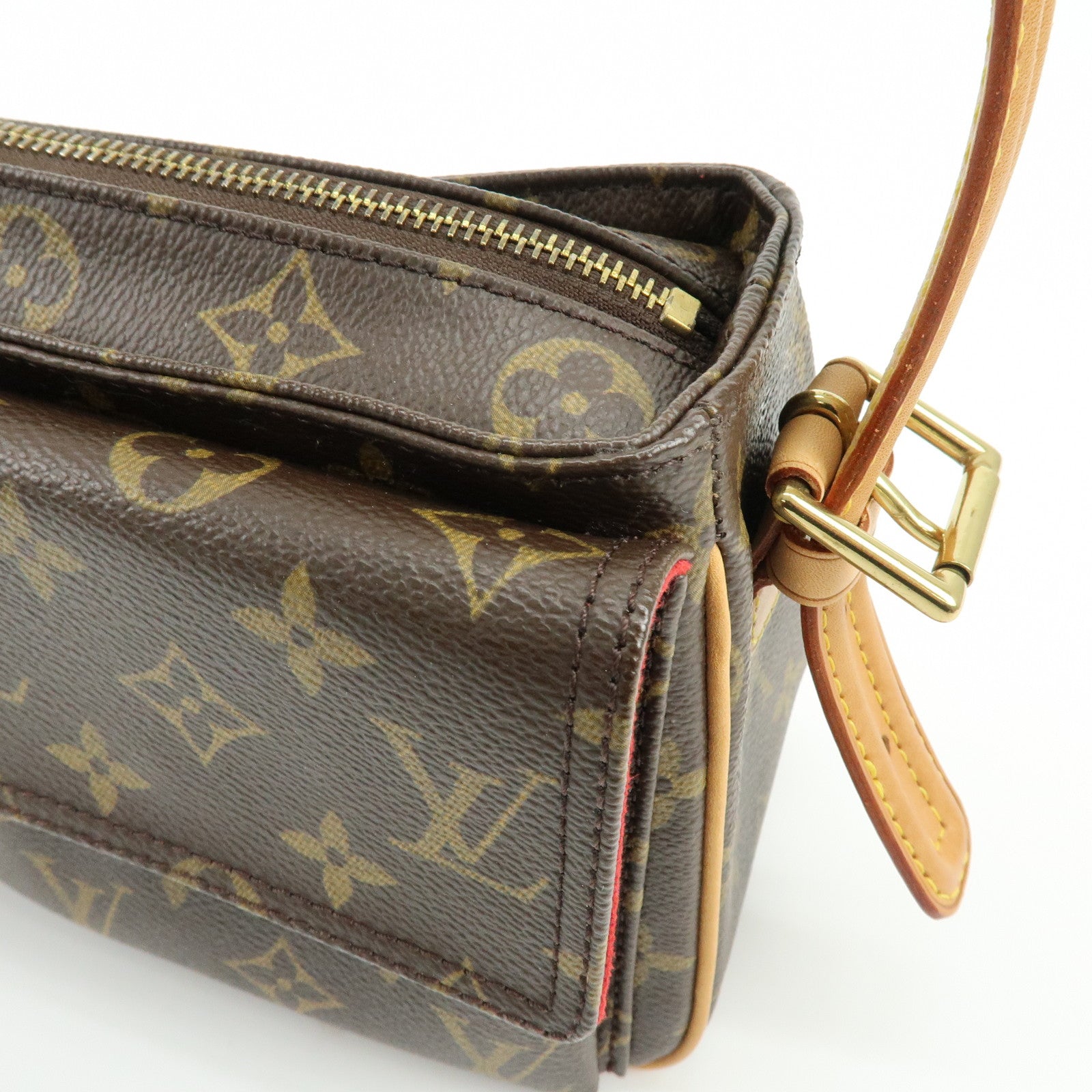 Louis Vuitton Monogram Vivacite Shoulder Bag Hand Bag M51164