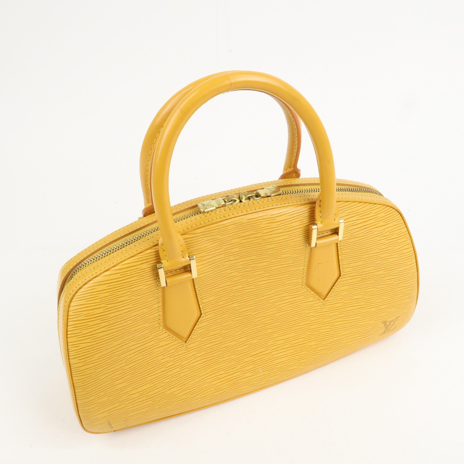 Louis Vuitton Epi Jasmine Hand Bag Tassilli Yellow M52089
