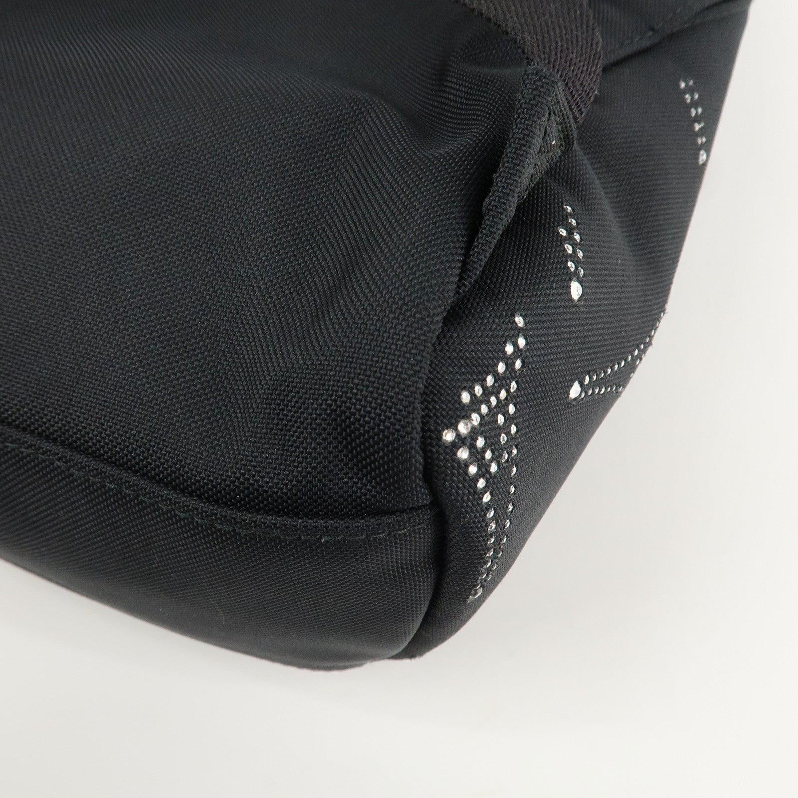 BALENCIAGA Explore Nylon Backpack Eiffel Tower Black 558163