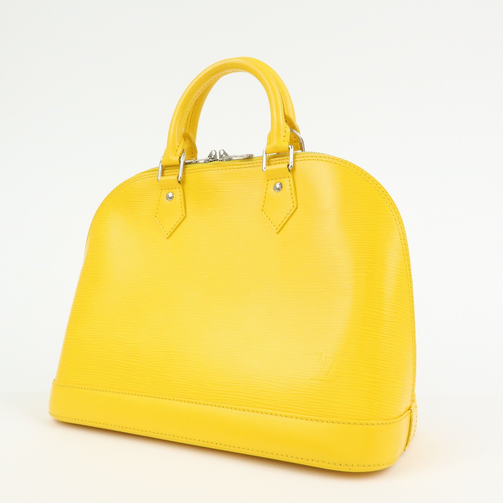Louis Vuitton Epi Alma PM Leather Hand Bag Mimosa M40951