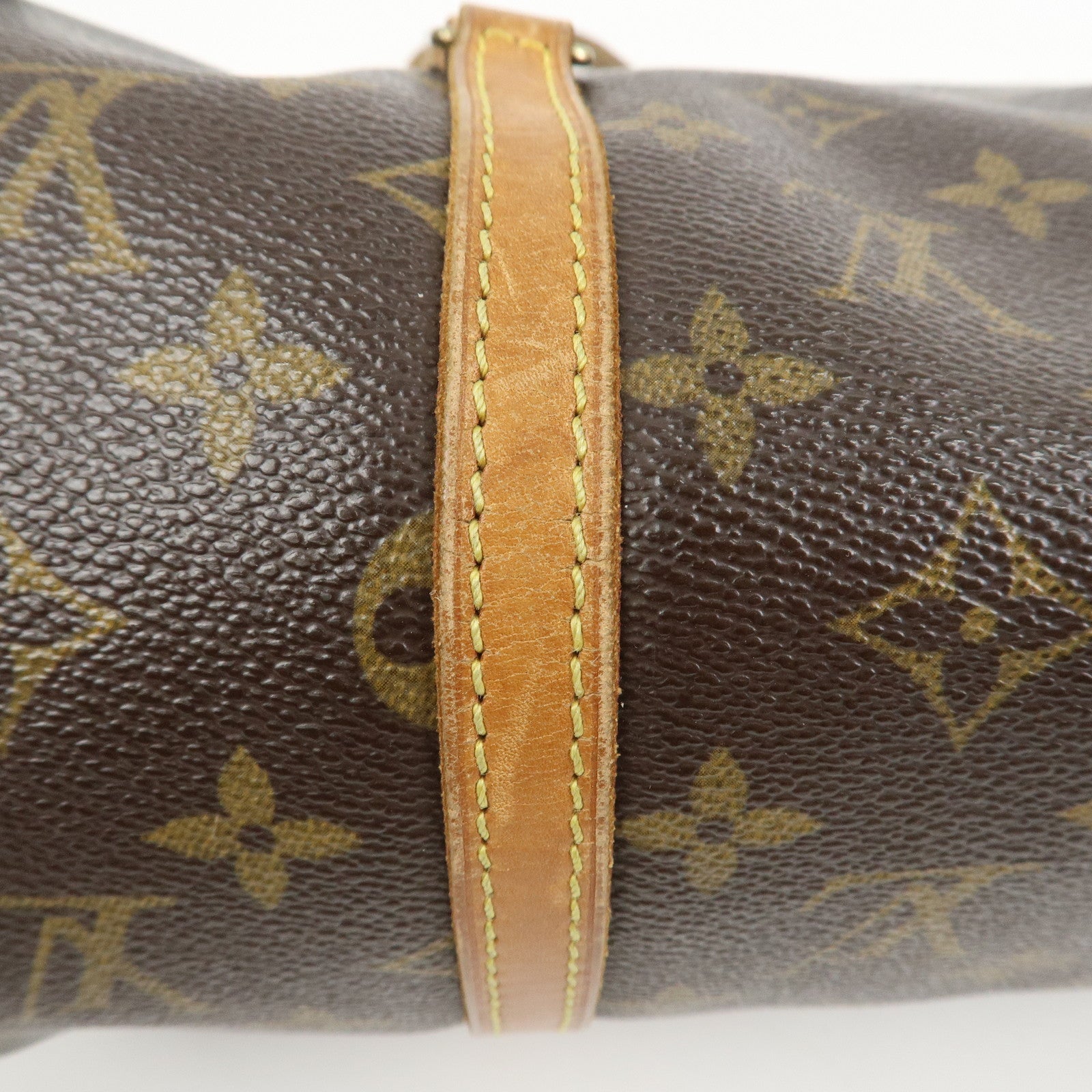 Louis Vuitton Monogram Papillon 30 Hand Bag Brown M51385