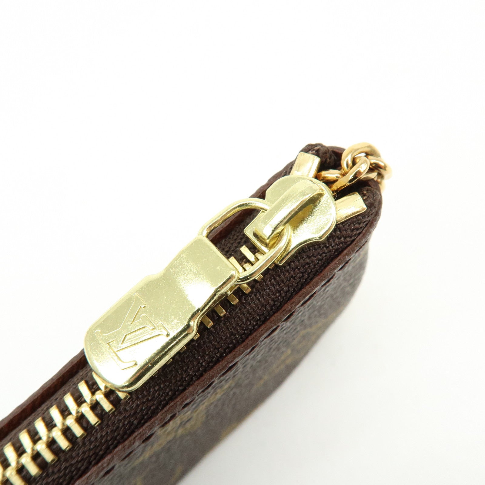 Louis Vuitton Monogram Pochette Cles Coin Case Key Case M62650