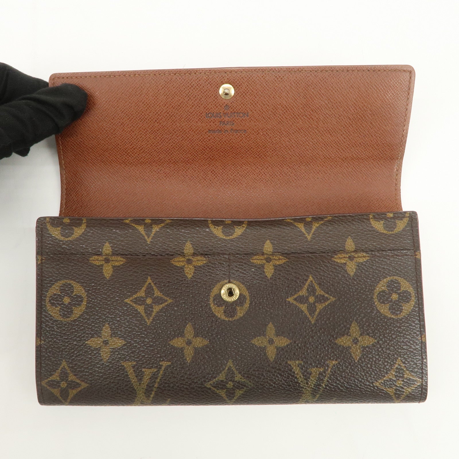 Louis Vuitton Monogram Pochette Porte Monnaie Credit Wallet M61723