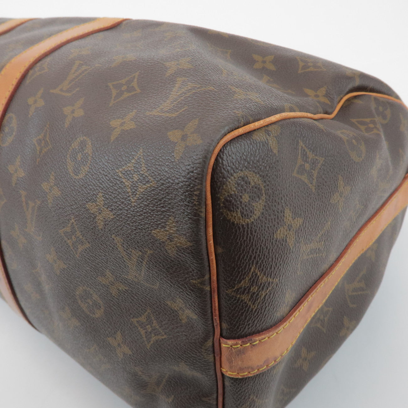 Louis Vuitton Monogram Keep All Bandouliere 45 Boston Bag M41418
