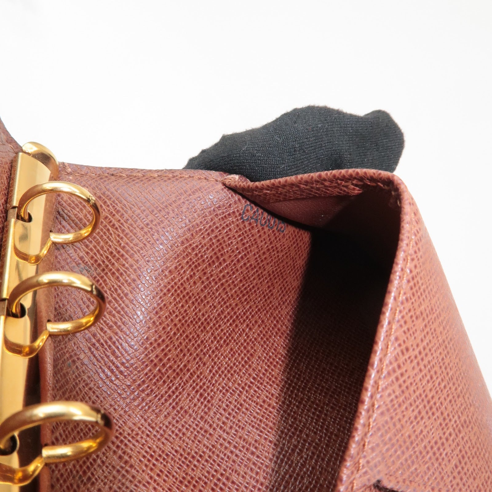 Louis Vuitton Monogram Agenda PM Planner Cover Brown R20005