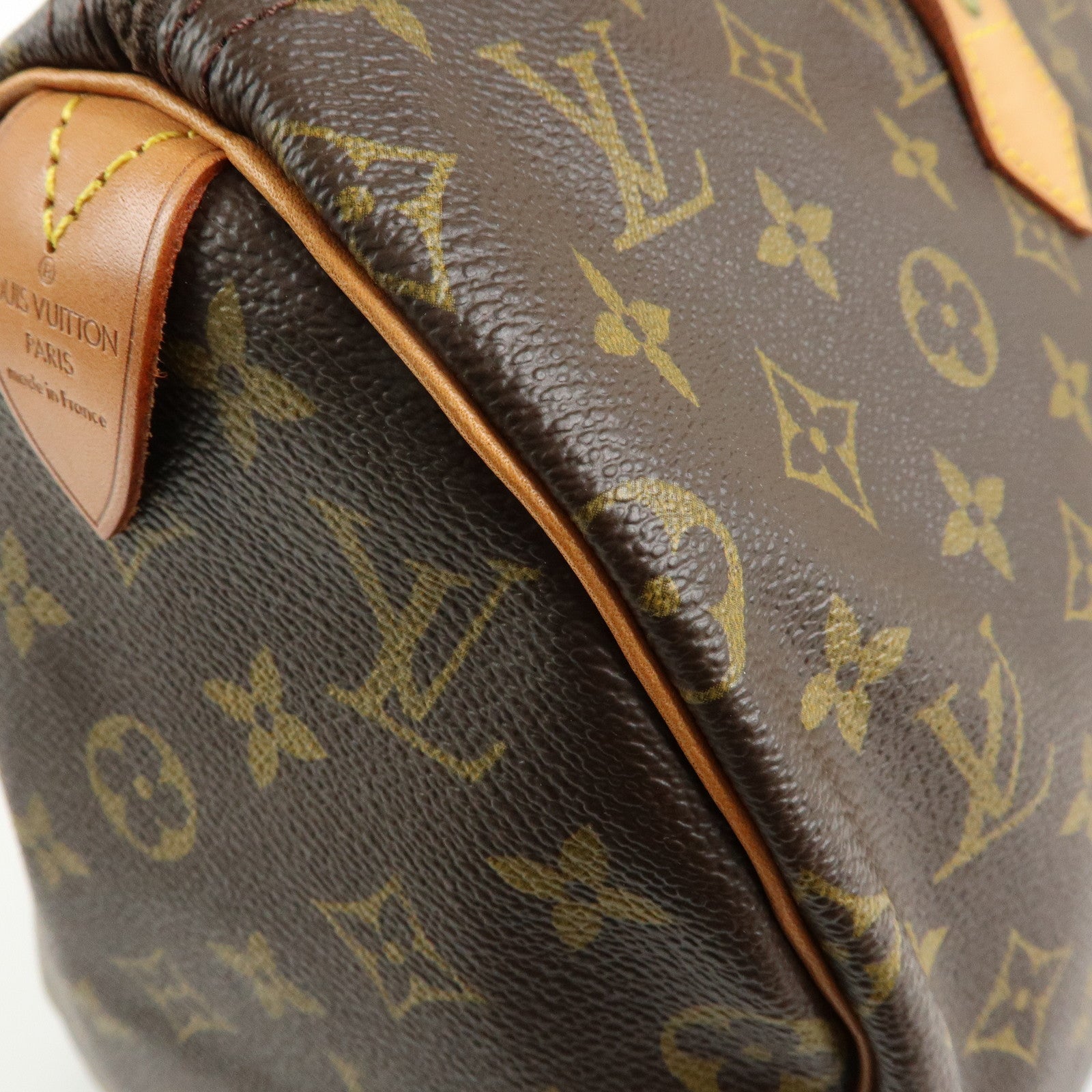 Louis Vuitton Monogram Speedy 40 Hand Bag Boston Bag Brown M41522