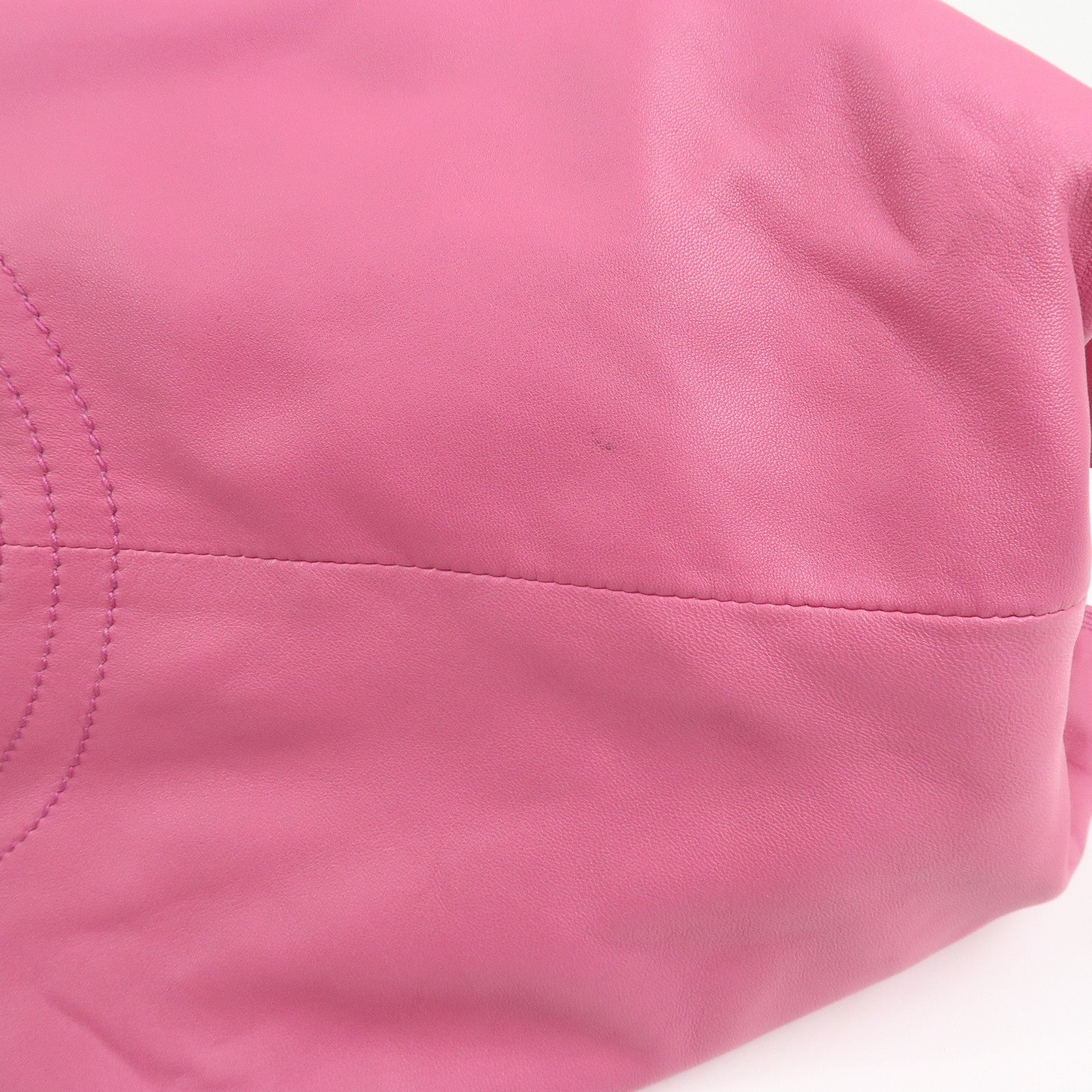 LOEWE Anagram Nappa Aire Leather Hand Bag Shoulder Bag Pink