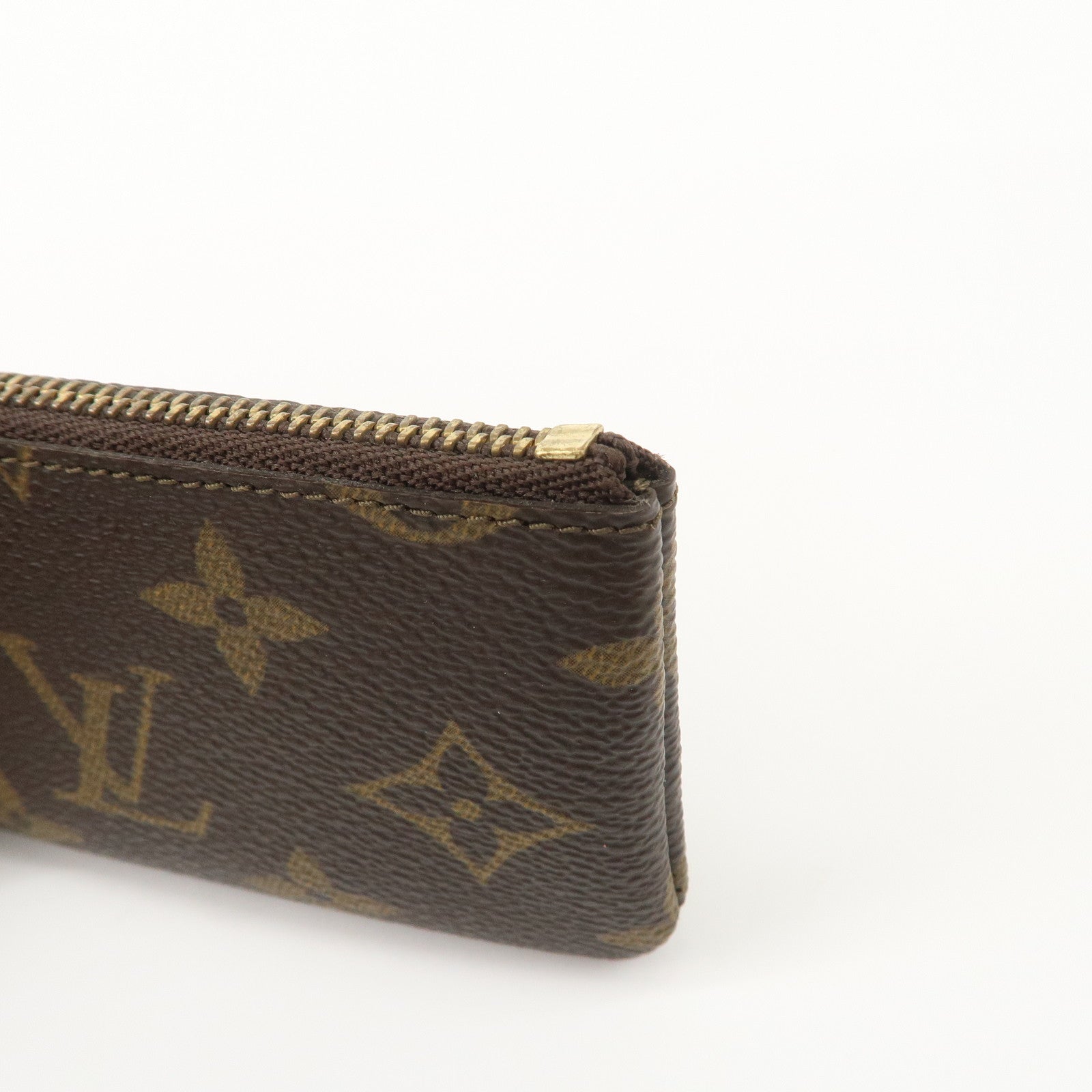 Louis Vuitton Monogram Pochette Cles Coin Case Key Case M62650