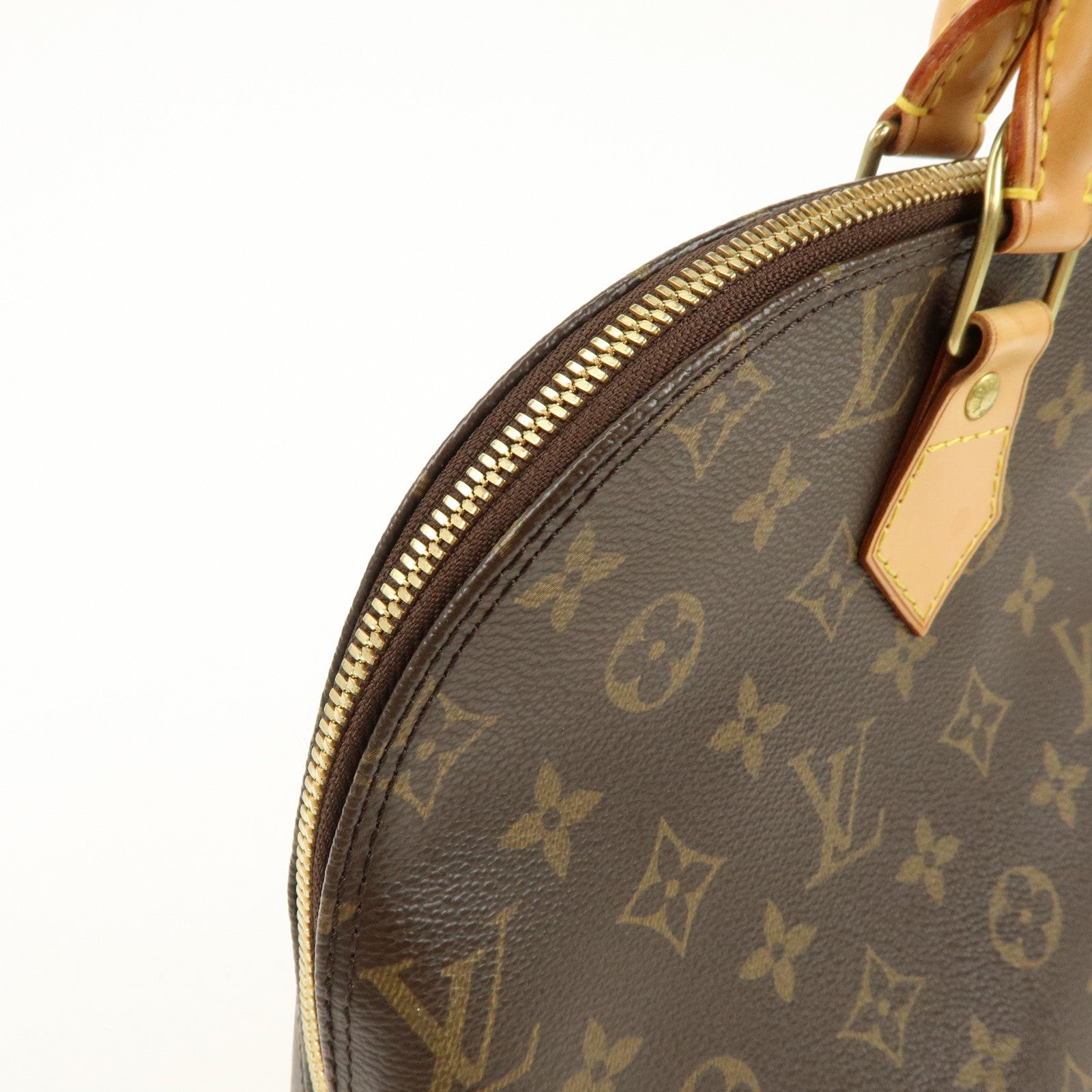 Louis Vuitton Monogram Alma Hand Bag Brown M51130