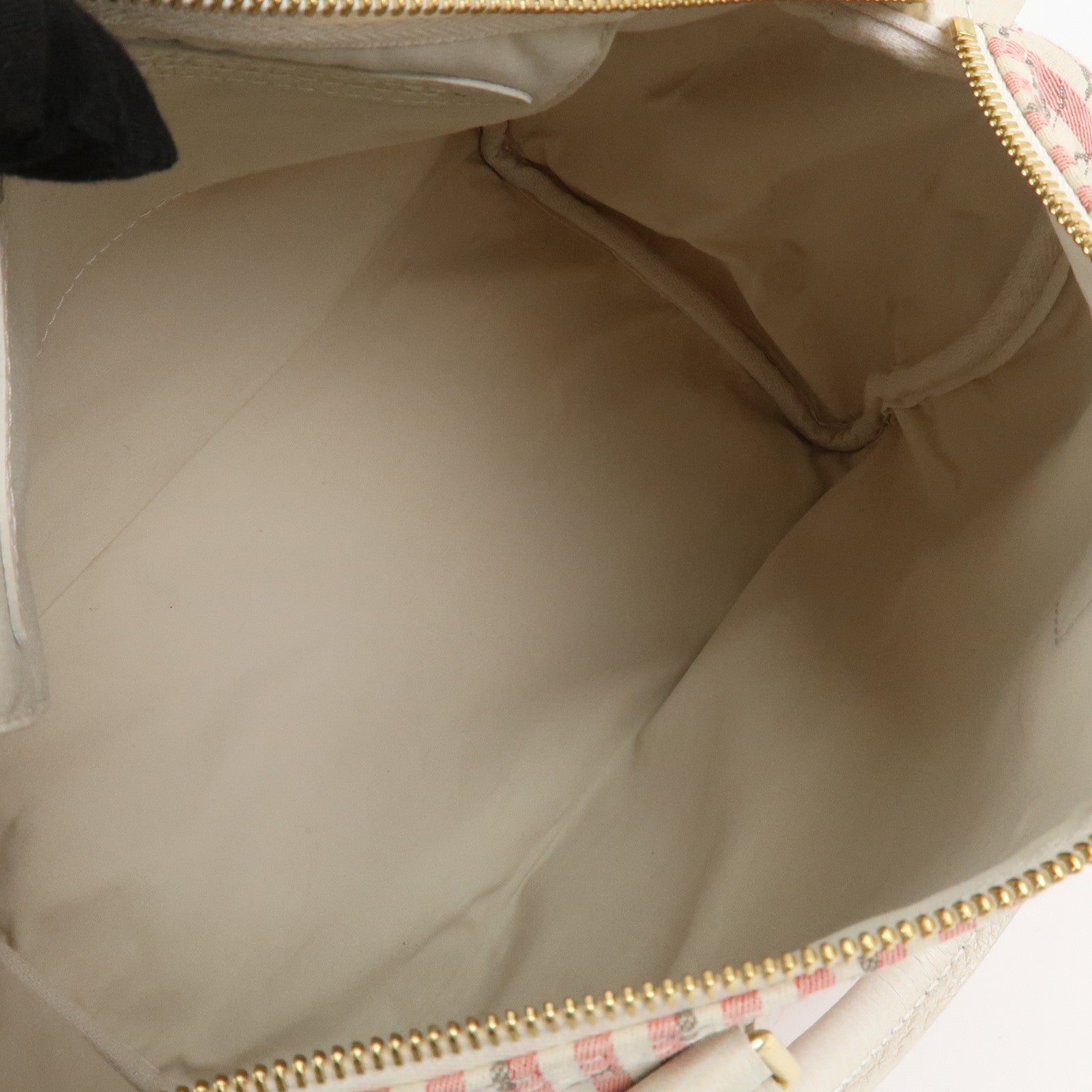 Louis Vuitton Monogram Mini Lin Speedy 30 Boston Bag Rouge M95501