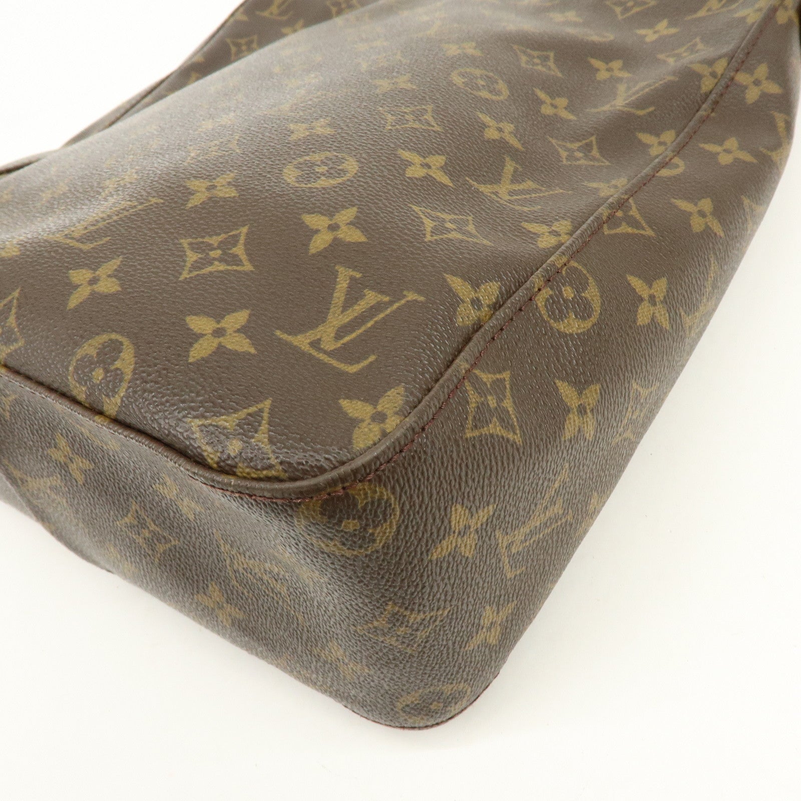 Louis Vuitton Monogram Canvas Looping GM Shoulder Bag Brown M51145