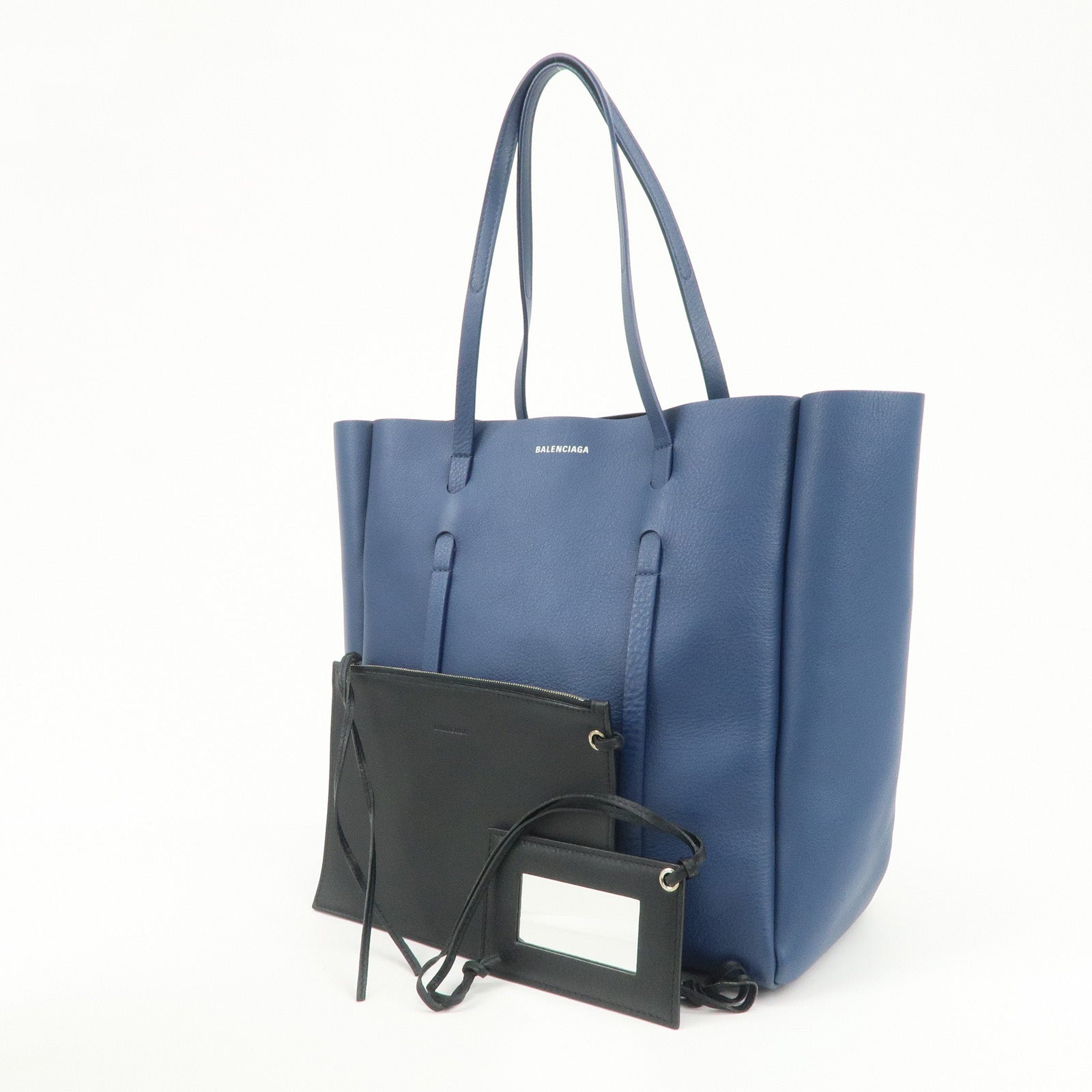 BALENCIAGA Everyday S Tote Bag Shoulder Bag Blue 475199