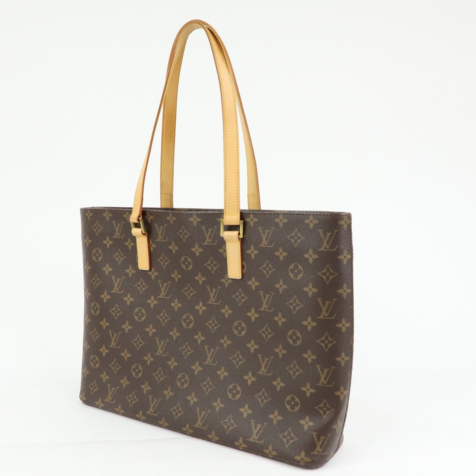 Louis Vuitton Monogram Luco Tote Bag Shoulder Bag Brown M51155