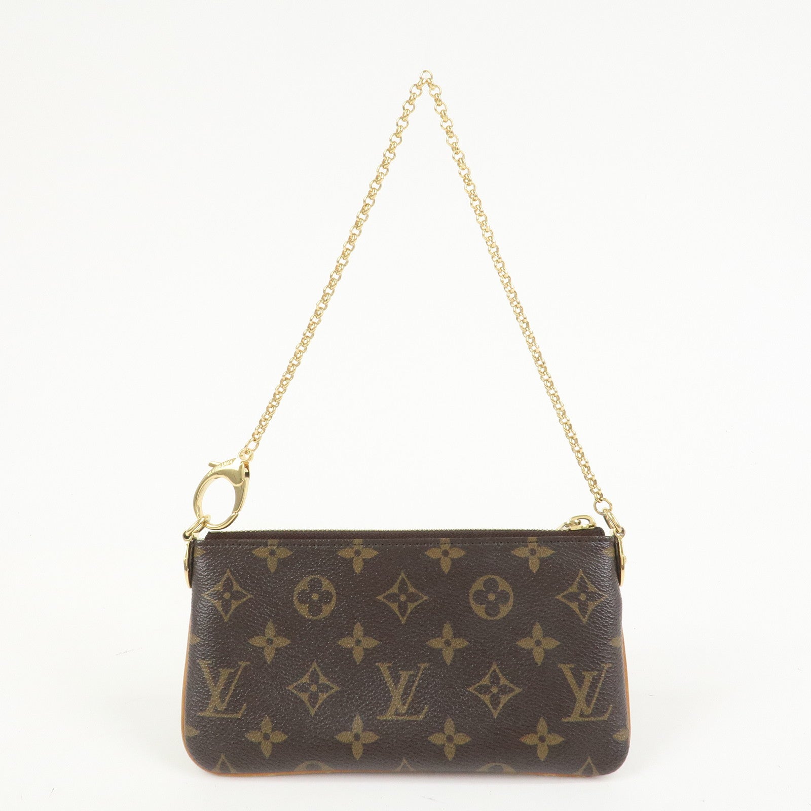 Louis Vuitton Monogram Pochette Milla MM Chain Hand Bag M60094