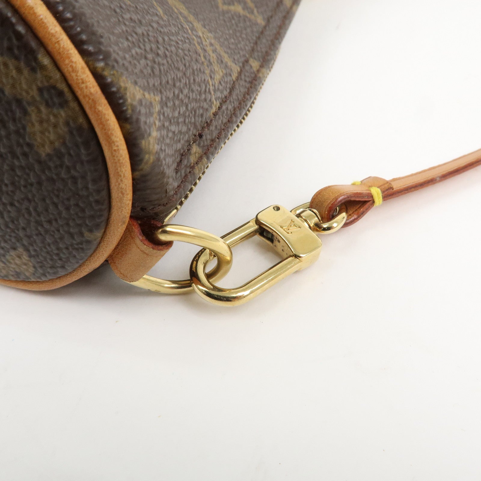 Louis Vuitton Monogram Mini Pouch for Papillon Bag New Style Brown