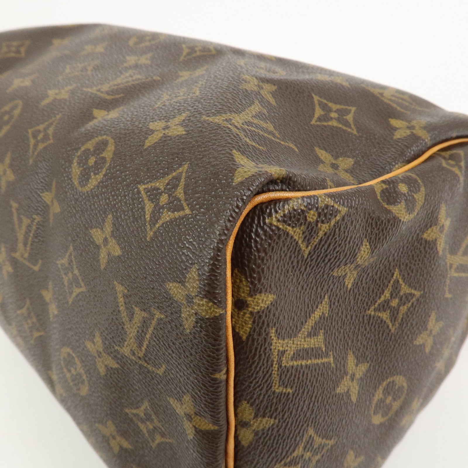 Louis Vuitton Monogram Speedy 30 Boston Bag Hand Bag Brown M41526