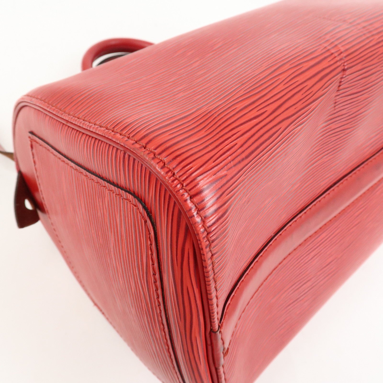 Louis Vuitton Epi Speedy 25 Hand Bag Castilian Red M43017