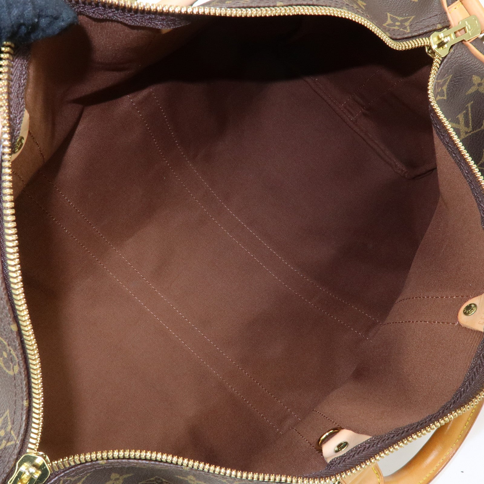 Louis Vuitton Monogram Keep All Bandouliere 45 Boston Bag M41418