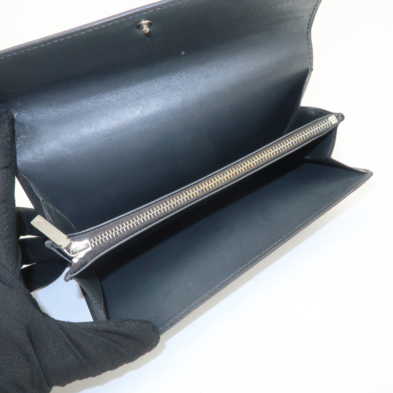 Louis Vuitton Monogram Matte Vernis Set of 2 Wallet M93530/M65142