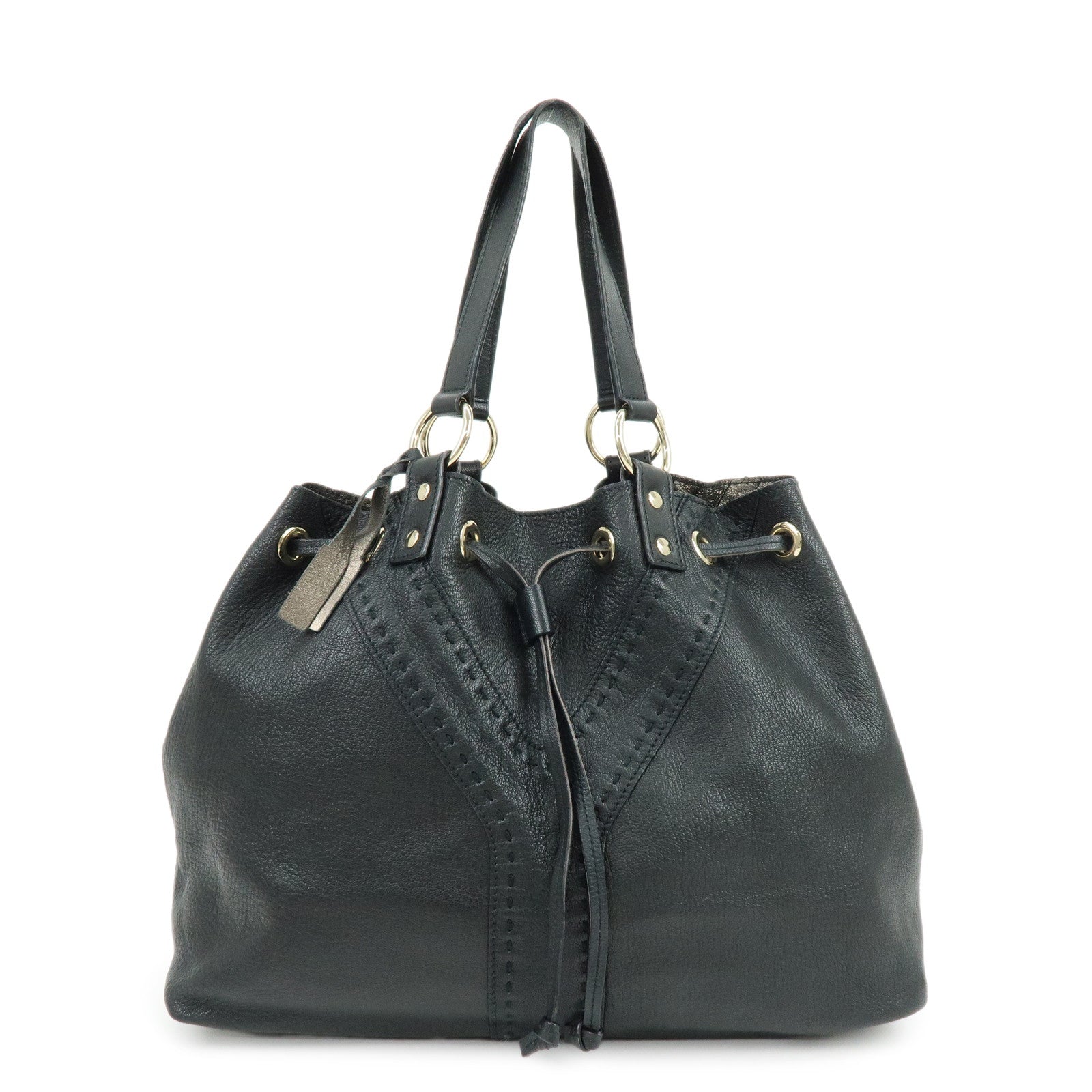 SAINT LAURENT PARIS Y Line Sac Double Reversible Tote Bag 168484