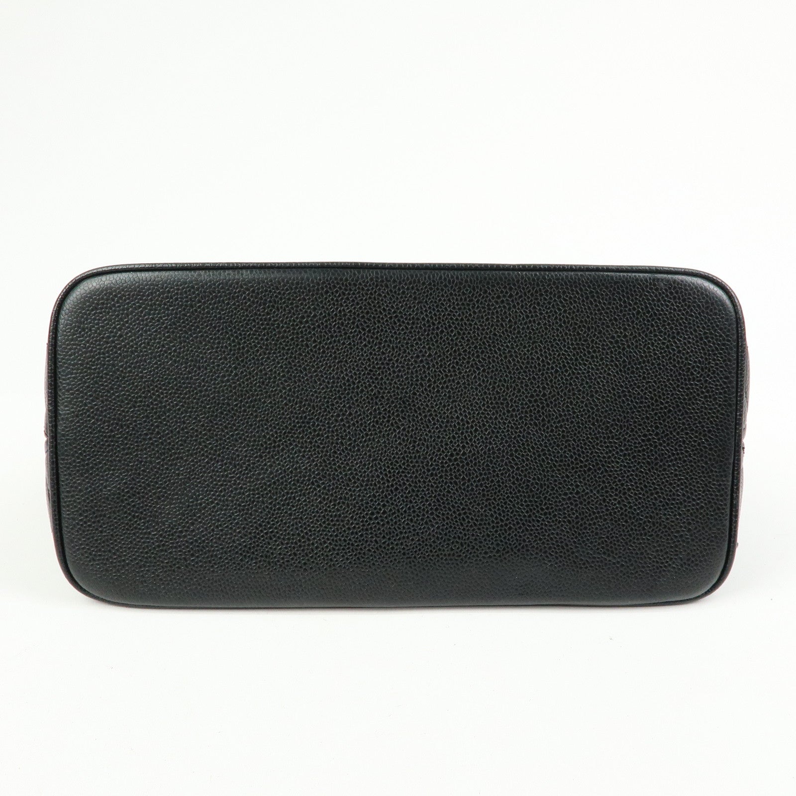 CHANEL Matelasse COCO Mark Caviarskin Medallion Tote Bag A01804