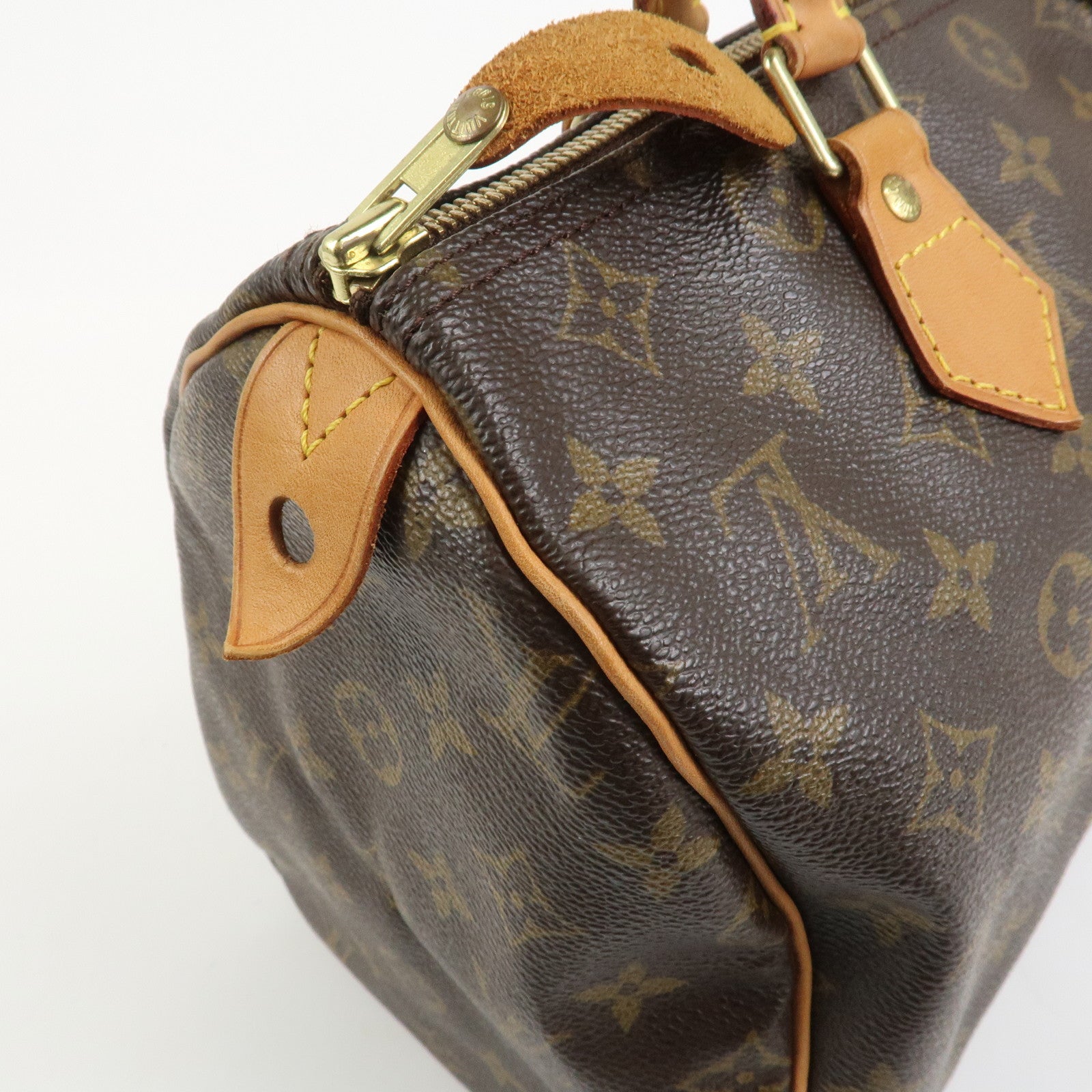Louis Vuitton Monogram Speedy 30 Boston Bag Hand Bag Brown M41526