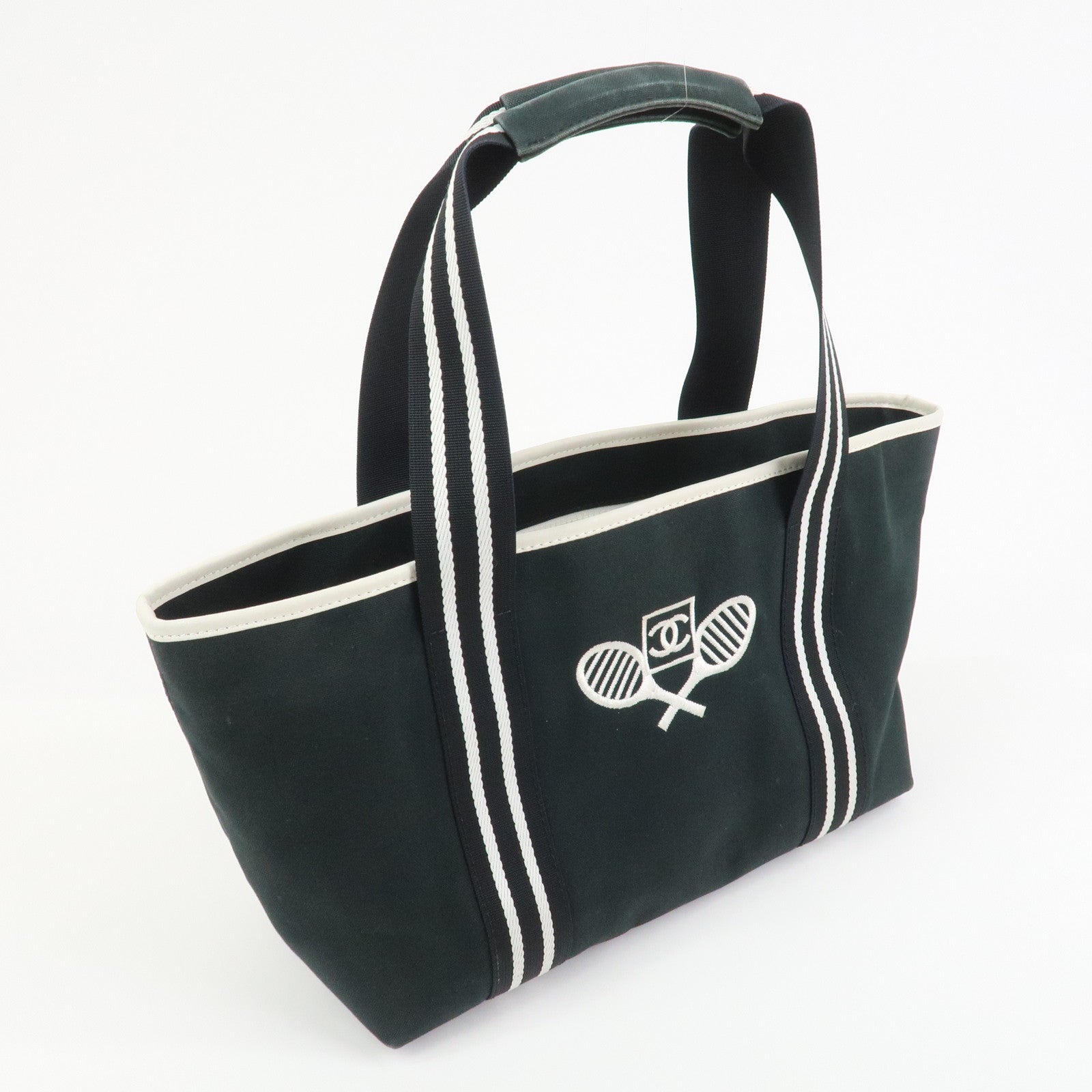 CHANEL Chanel Sports COCO Mark Tote Bag Shoulder Bag Hand Bag Black