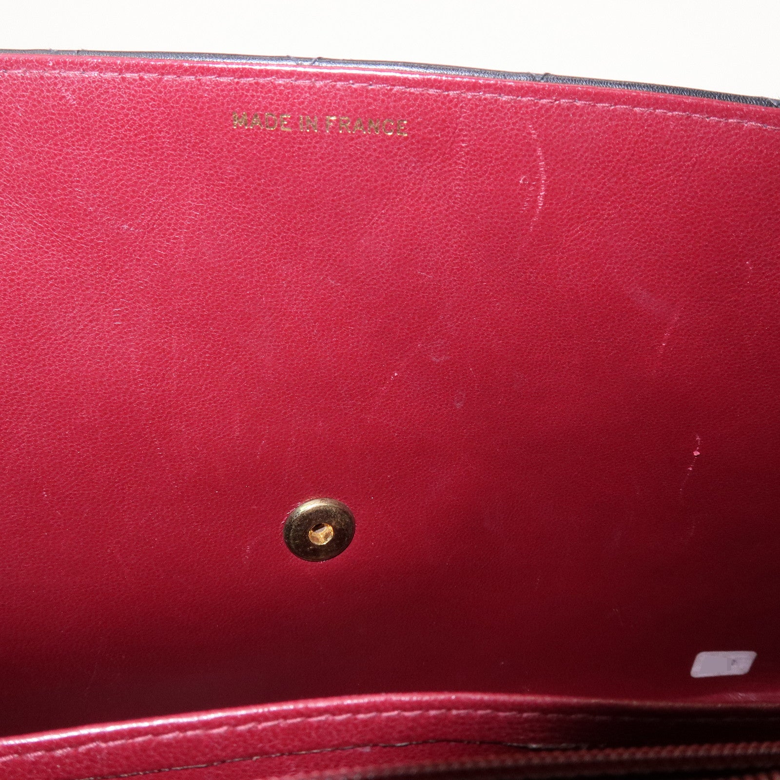 CHANEL Jumbo Matelasse 34 Lamb Skin Shoulder Bag Black A01094