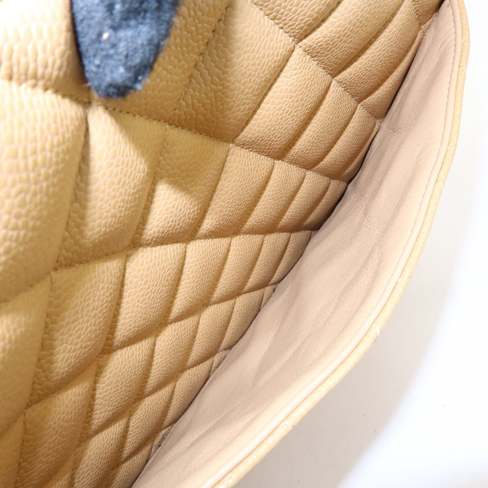 CHANEL Matelasse COCO Mark Medallion Tote Bag Hand Bag Beige A01804