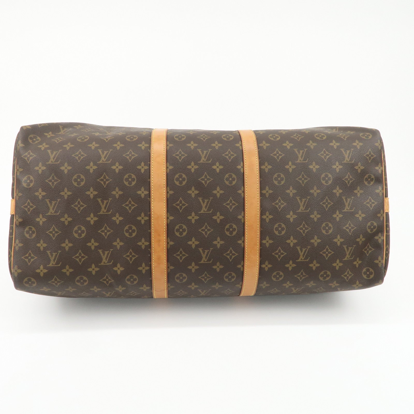 Louis Vuitton Monogram Keep All Bandouliere 60 Boston Bag M41412