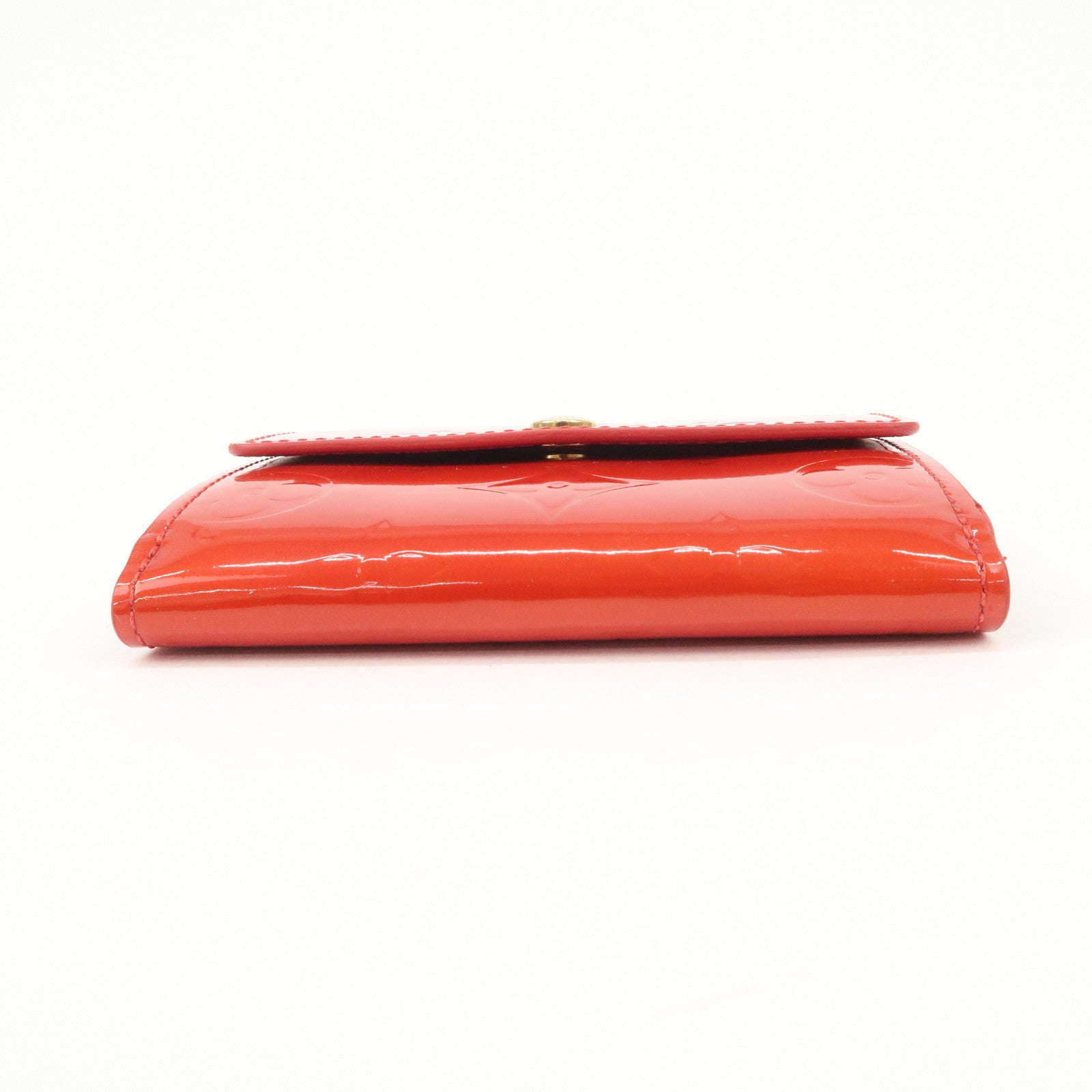 Louis Vuitton Monogram Vernis Ludlow Bi-fold Wallet Rouge M91090