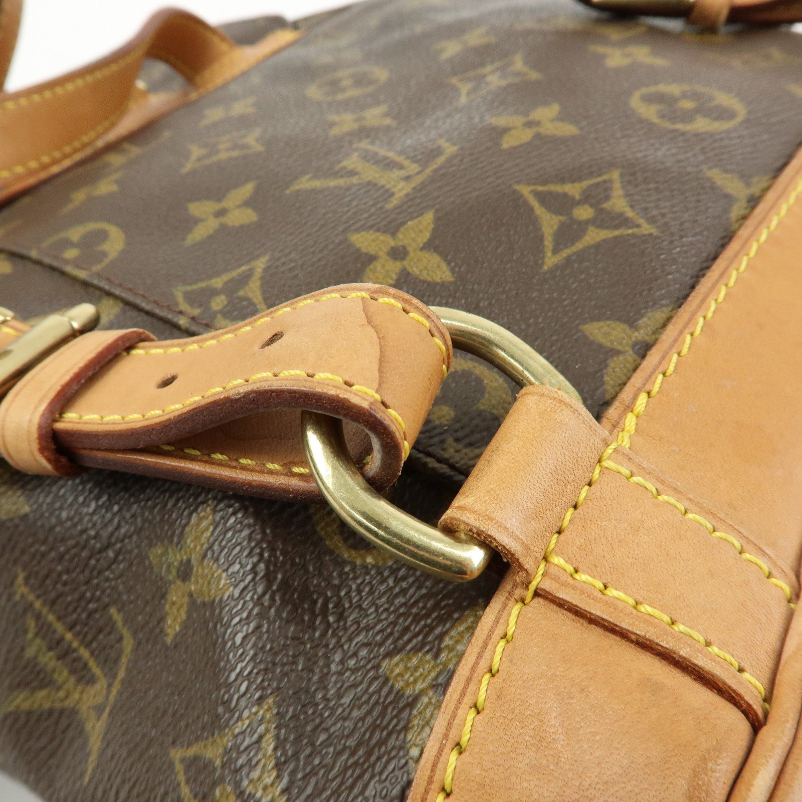 Louis Vuitton Monogram Montsouris MM Backpack Rucksack Brown M51136