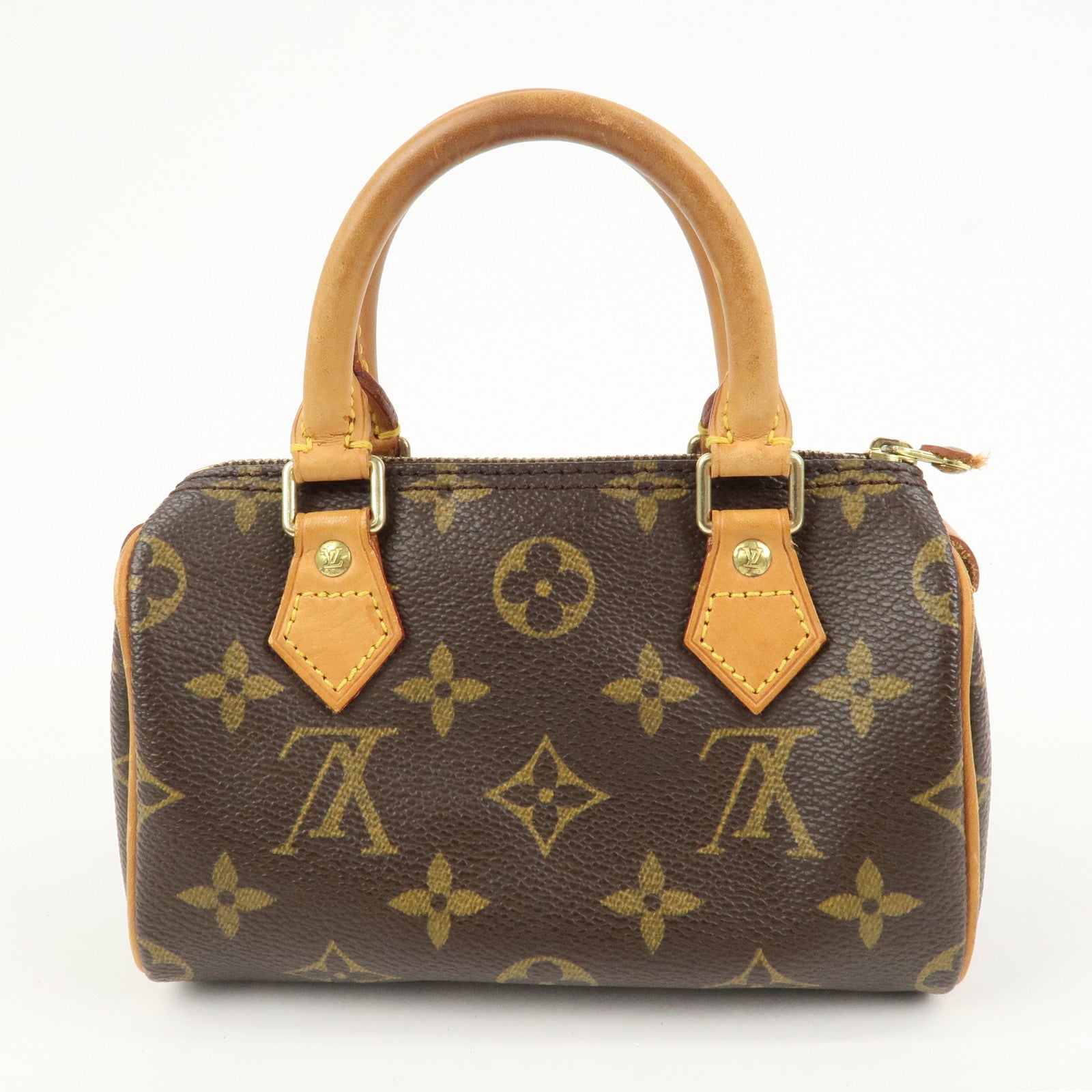 Louis Vuitton Monogram Canvas Mini Speedy Mini Boston Bag M41534