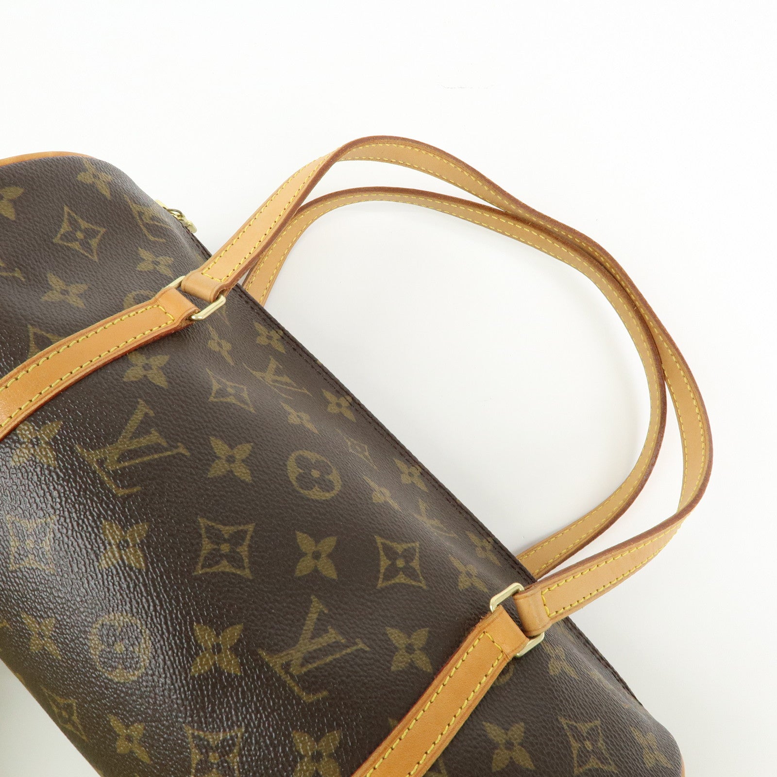 Louis Vuitton Monogram Papillon 30 Canvas Hand Bag Brown M51385