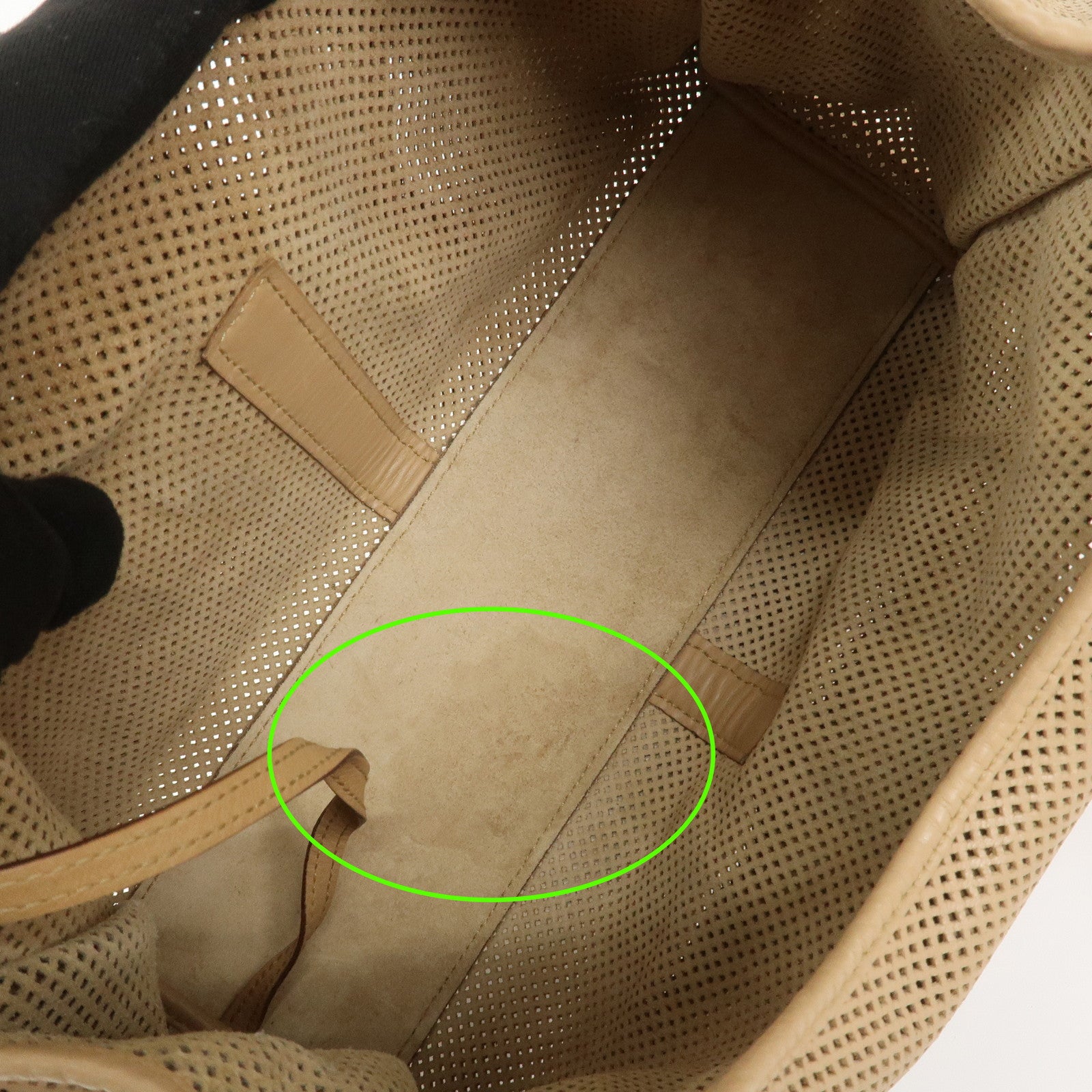 GUCCI Jackie Leather Shoulder Bag Hand Bag Beige 01719