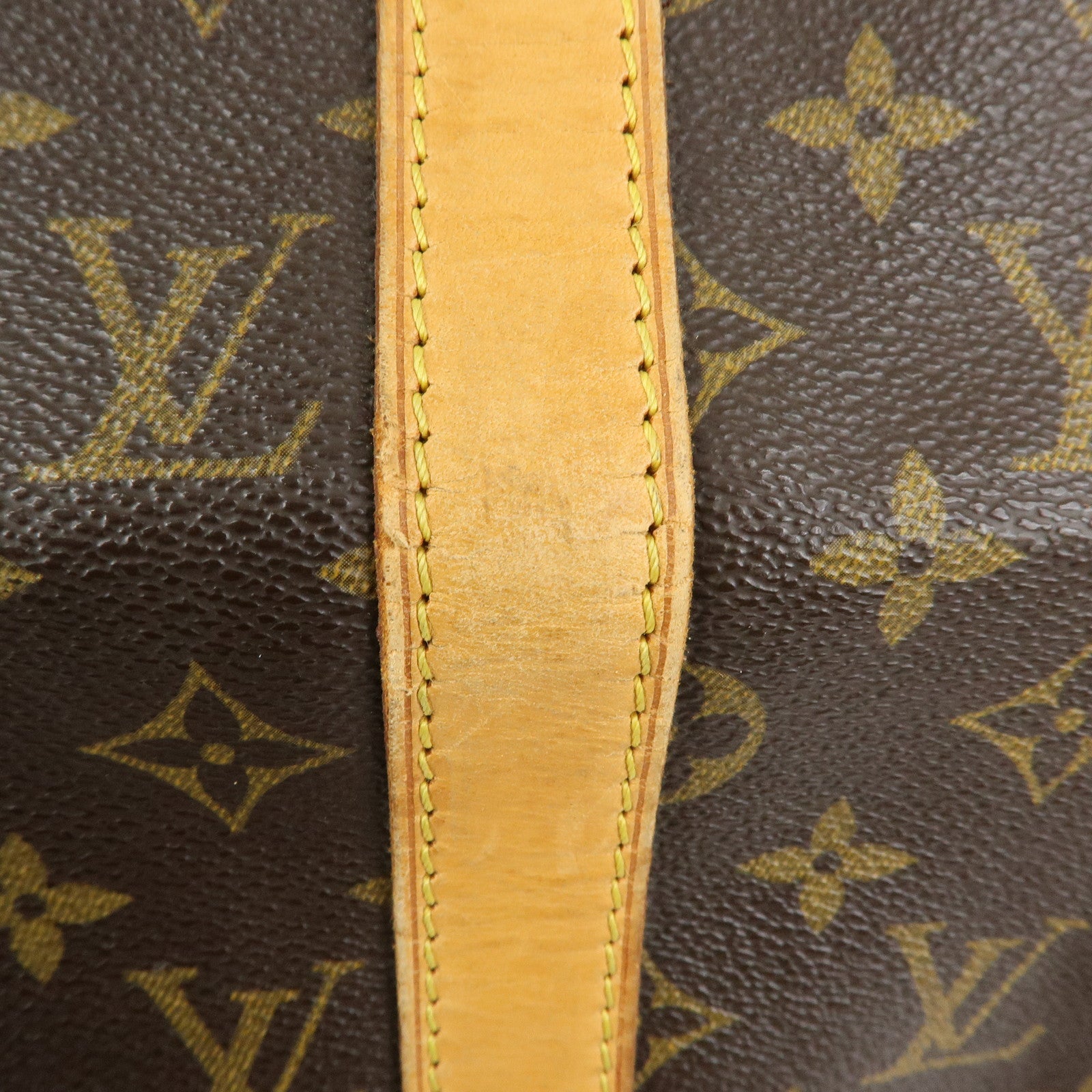 Louis Vuitton Monogram Keep All Bandouliere 50 Boston Bag M41416