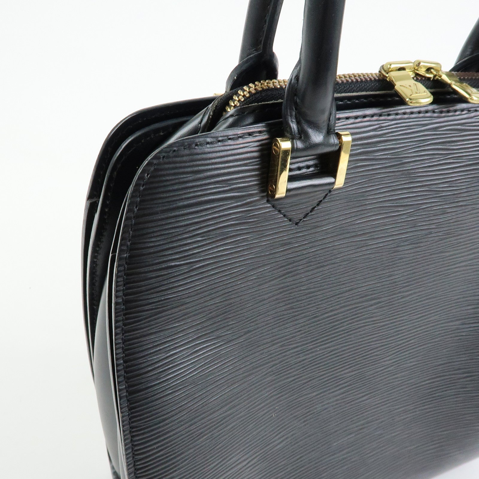Louis Vuitton Epi Leather Pont Neuf Hand Bag Noir Black M52052