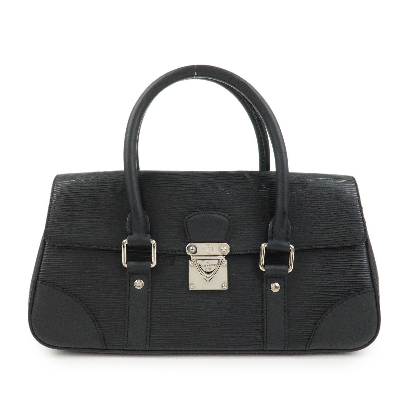 Louis Vuitton Epi Segur PM Hand Bag Noir Black M58822